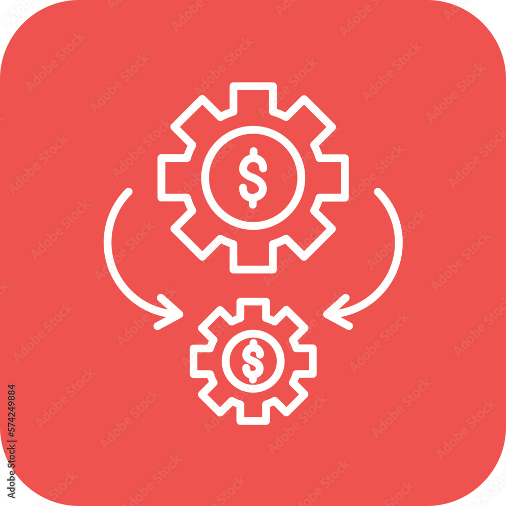 Business Process Automation Icon Business Process Automation Icon