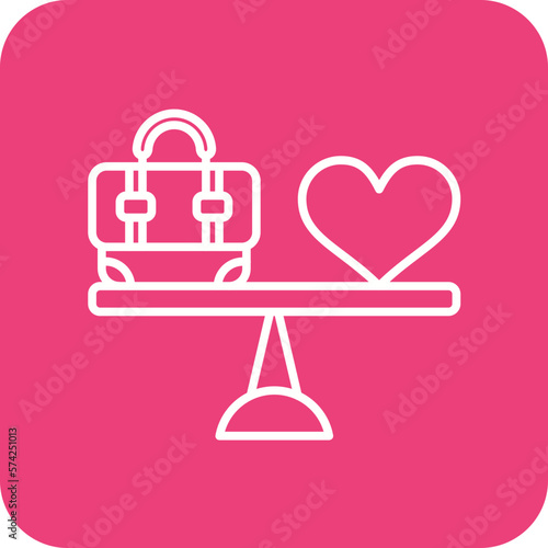 Work Life Balance Icon
