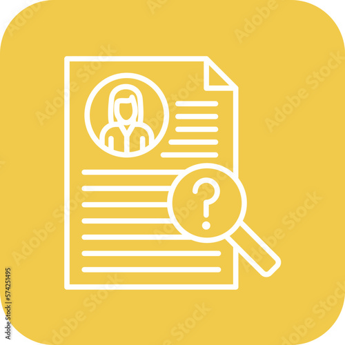 Background Check Icon
