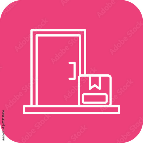 Delivery On Doorstep Icon