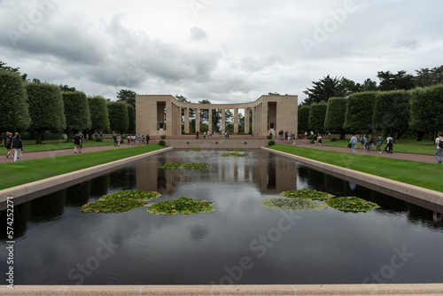 Tombs in Normandy. Graves of British soldiers in the Commonwealth cemetery of Bayeaux, Normandy, France. High quality photo