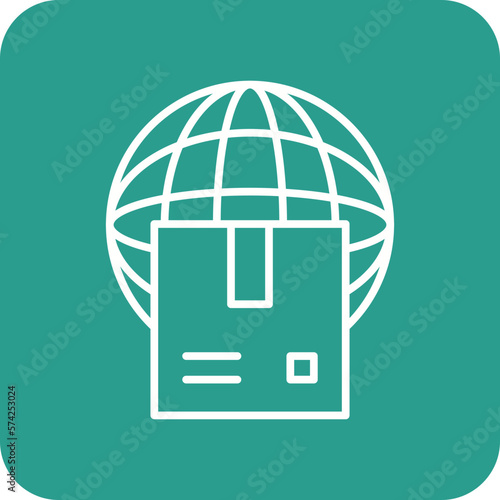 Worldwide Shipping Icon