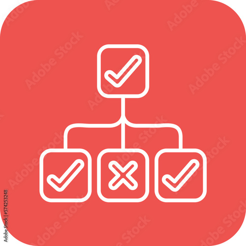 Decision Tree Icon