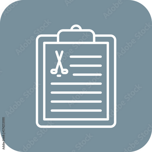 Hockey Camp Registration Icon