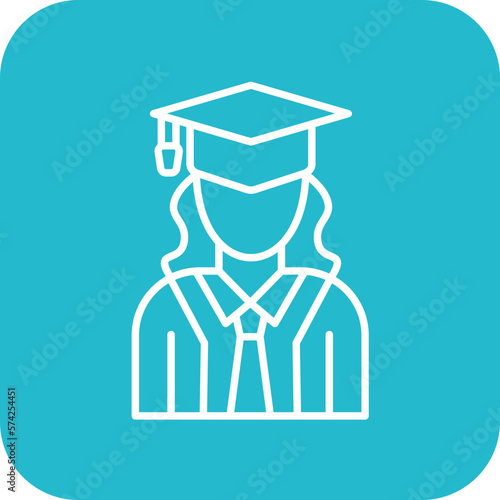 Student Female Icon