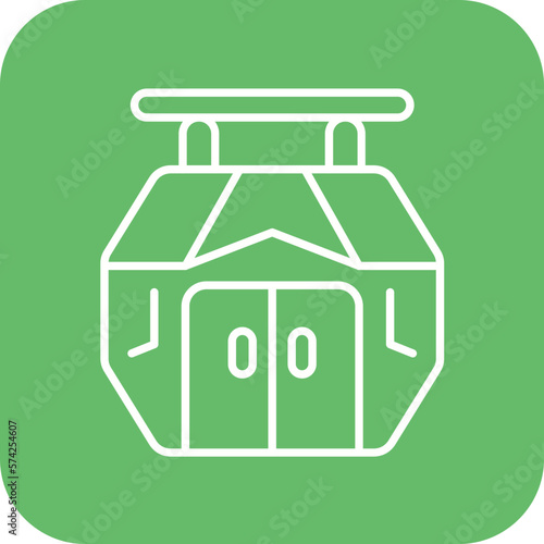 Cable Car Cabin Icon