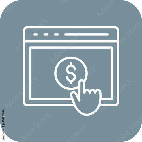 Pay Per Click Advertising Icon