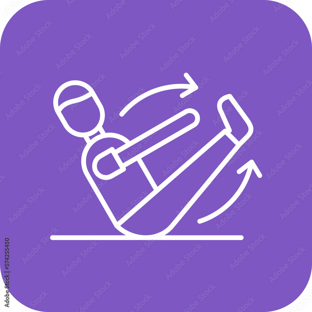 Body Movement Therapy Icon Body Movement Therapy Icon