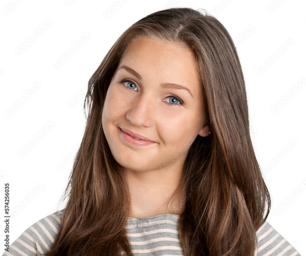 Portrait of a Beautiful Young Woman Portrait of a Beautiful Young Woman