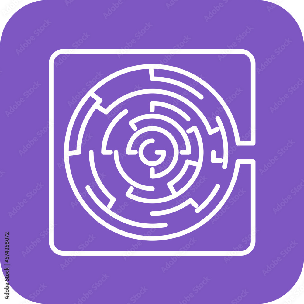 Maze Icon Maze Icon