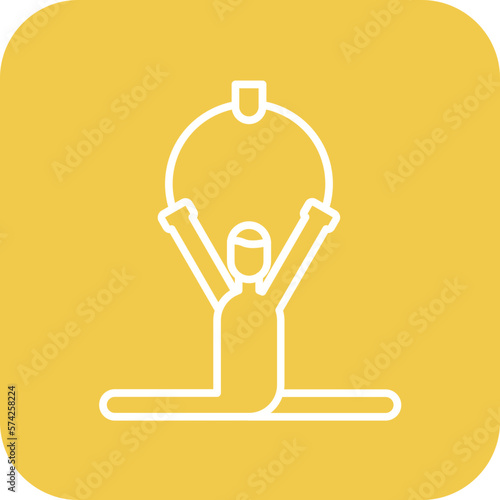 Trapeze Artist Icon