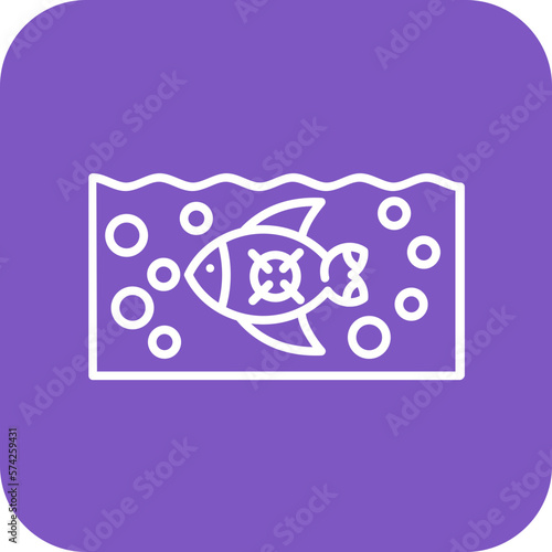 Underwater Target Shooting Icon