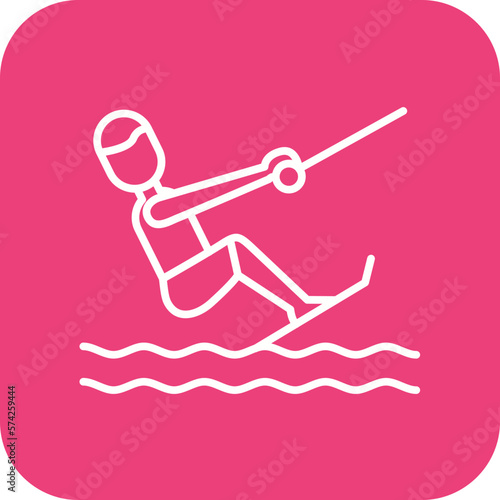 Wakeboarding Icon