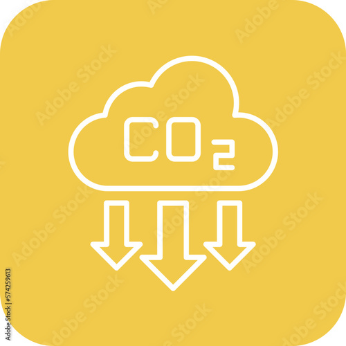 Reduce Co2 Emissions Icon