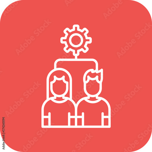 Self Organizing Team Icon