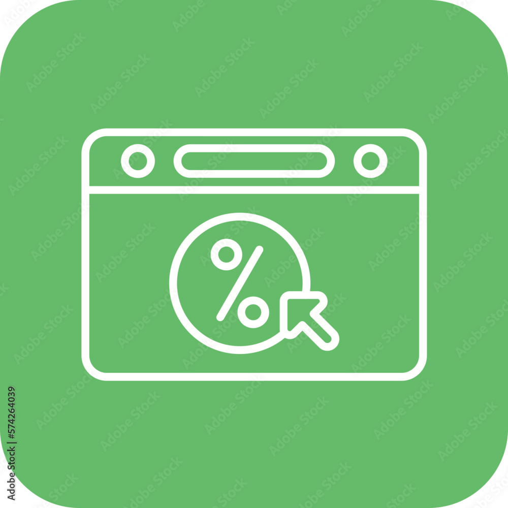 Click Through Rate Icon