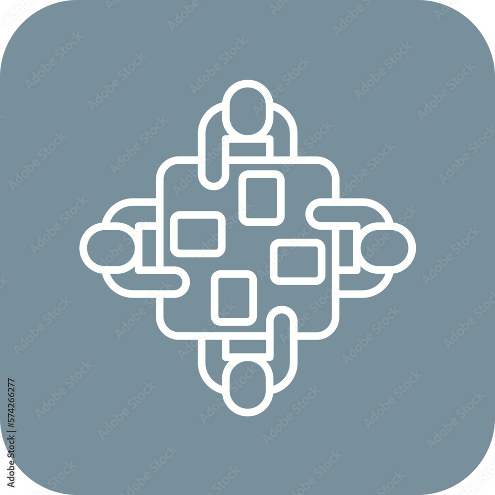 Obraz premium Meeting Icon