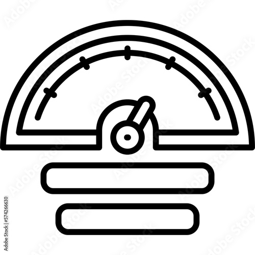 Pressure Gauge Icon