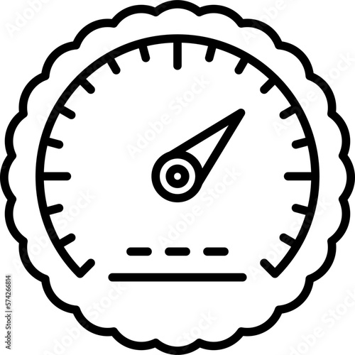 Pressure Gauge Icon