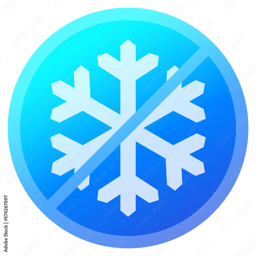 no frost icon with snowflake no frost icon with snowflake