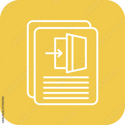 Resignation Letter Icon