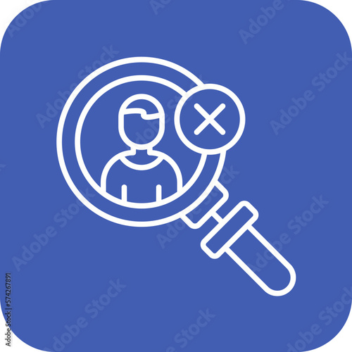 Not Suitable Candidate Icon