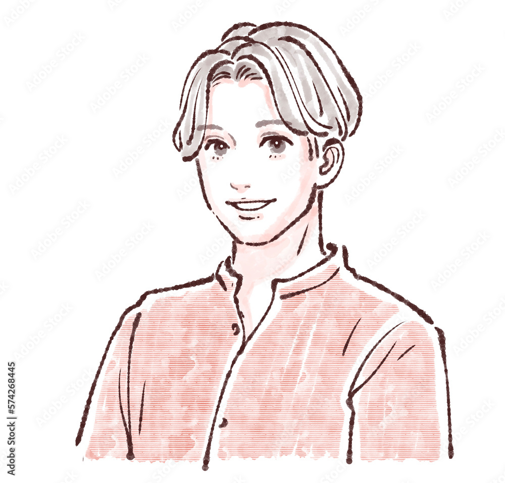 男性のイラスト素材 男性のイラスト素材
