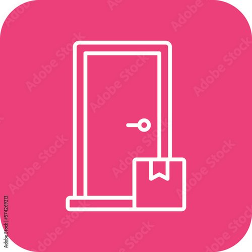 Delivery On Doorstep Icon