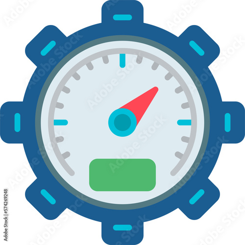Pressure Gauge Icon