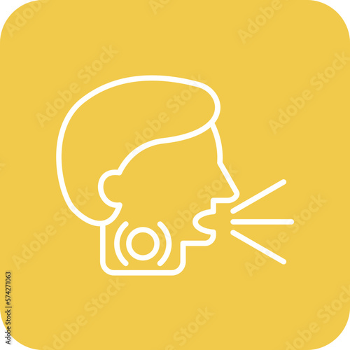 Choking Feeling Icon