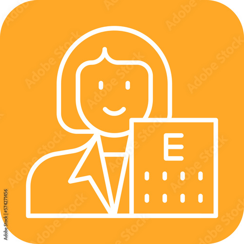 Optometrist Female Icon