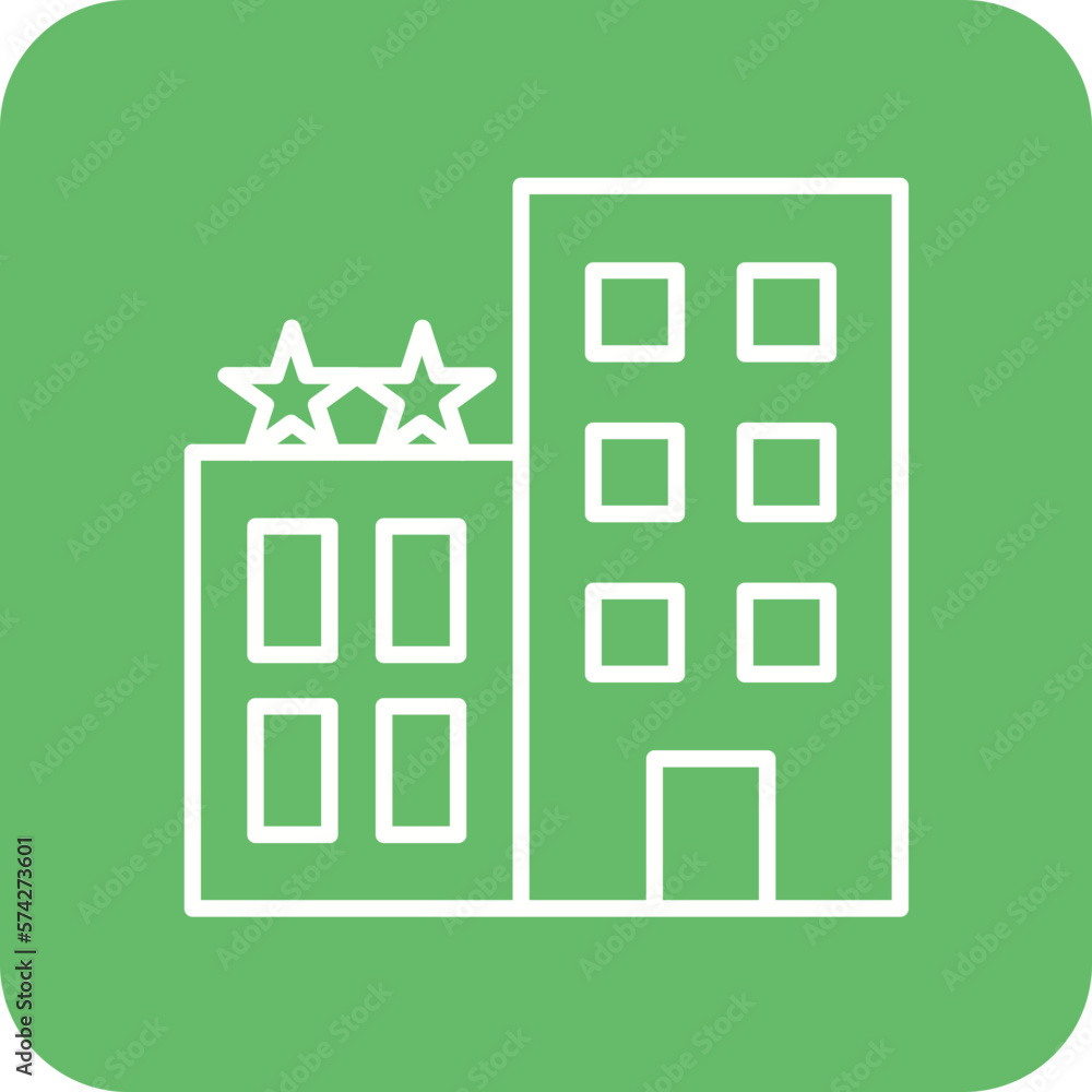 2 Star Hotel Icon 2 Star Hotel Icon