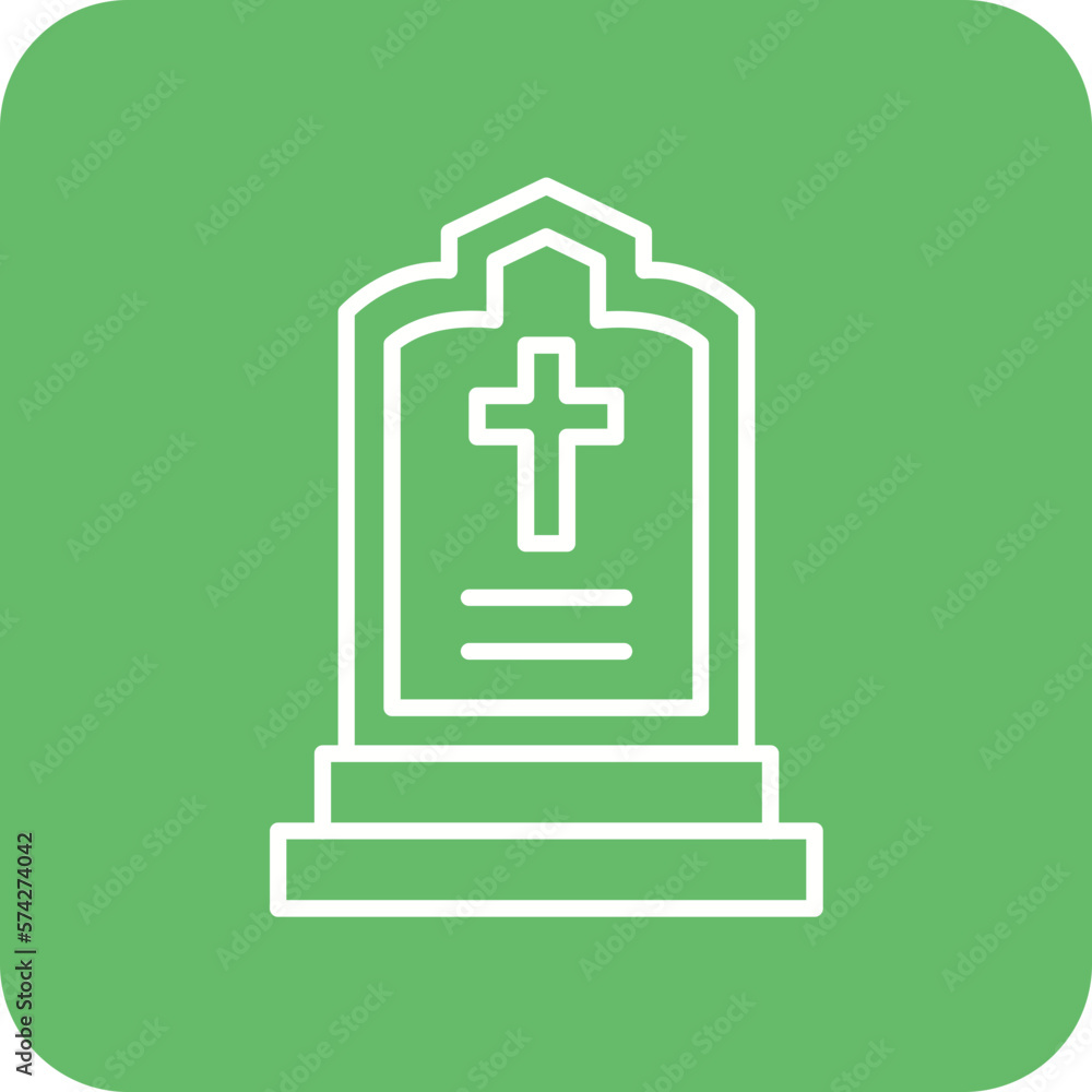 Fototapeta premium Tomb Icon