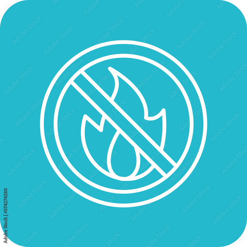 No Fire Icon No Fire Icon