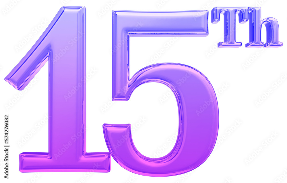 Happy Anniversary Number 3D Render Happy Anniversary Number 3D Render
