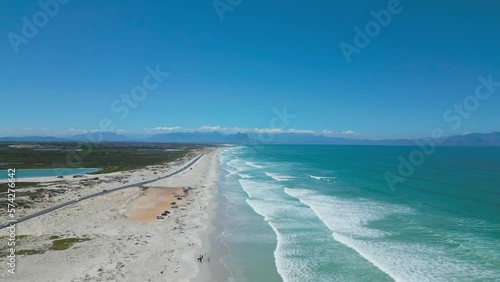 Coastal road along the Strandfontein coast photo