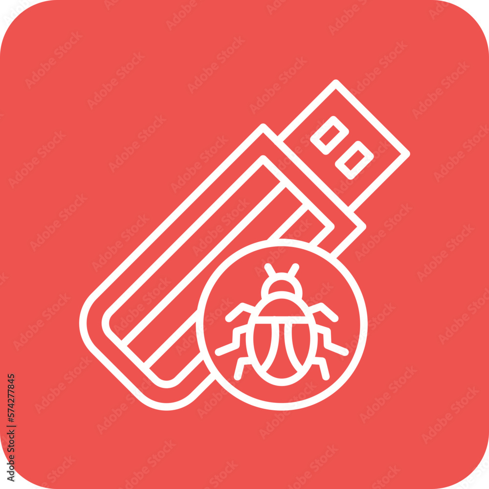 Pendrive Virus Icon Pendrive Virus Icon
