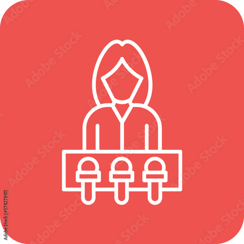 Press Conference Icon