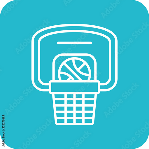 Basketball Hoop Icon