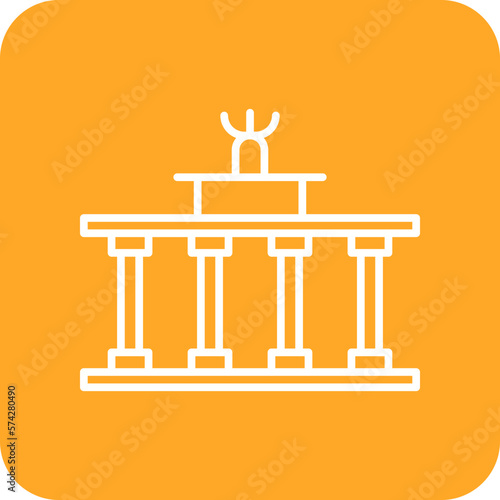 Brandenburg Gate Icon