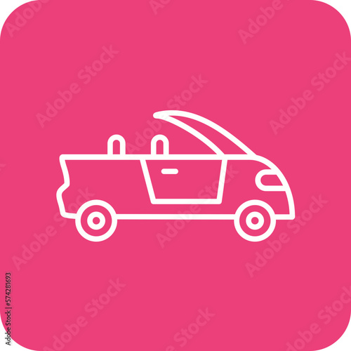 Convertible Car Icon