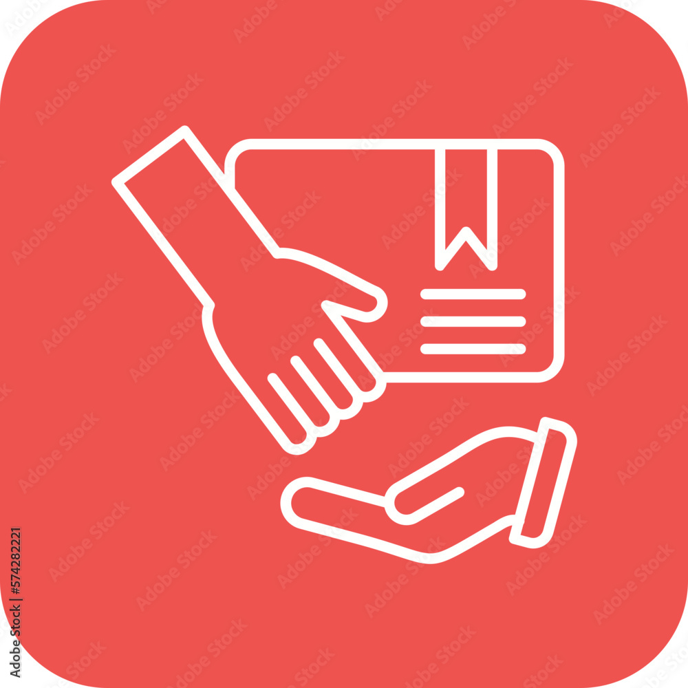 Receive Delivery Icon Receive Delivery Icon