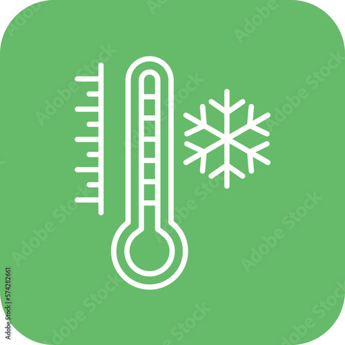 Cold Temperature Icon