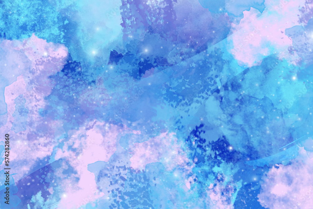 blue pink frost pattern background with watercolor and grunge texture design, colorful textured paper in bright winter blue pink frost pattern background with watercolor and grunge texture design, colorful textured paper in bright winter
