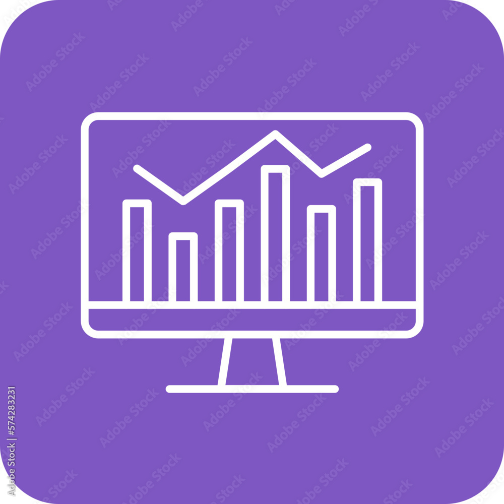 Upward Trend in Graph Icon Upward Trend in Graph Icon