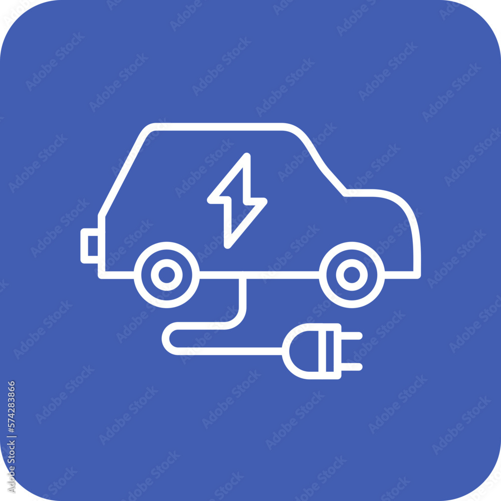 Electric Car Icon