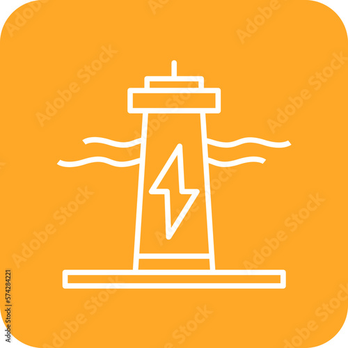 Tidal Power Icon