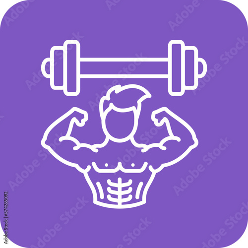Weightlifter Icon