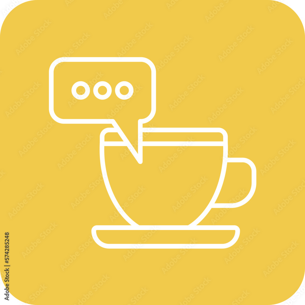 Coffee Thinking Icon