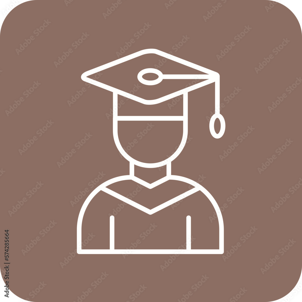 Male Graduate Icon Male Graduate Icon